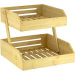 Horecano HORECANO-FAIA-Щендер на две нива бамбуков 27x27xh23cm (НС-931292) (243045-1) (01931292)
