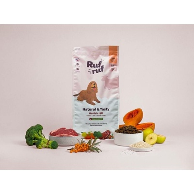Rufruf Hovězí s rýží a probiotiky 12 kg