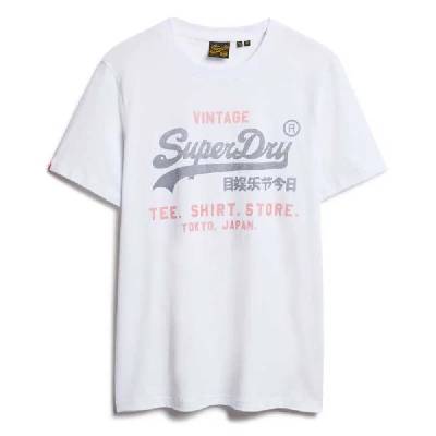 Тениска Superdry Vl Heritage Relaxed short sleeve T-shirt - White (Optic)