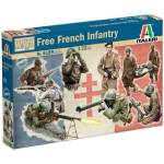Italeri Комплект модел фигури 6189 - Втората световна война - Свободна френска пехота (1: 72)