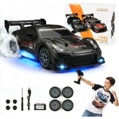 Hikey Dálkově ovládané autopro driftování 4x4 s LED osvětlením 1:24