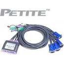 Aten CS-64A DataSwitch elektronický 4:1 (kláv.,VGA,myš,audio) PS/2
