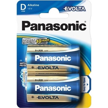 PANASONIC EVOLTA Platinum LR20EGE/2BP D 2ks 2791