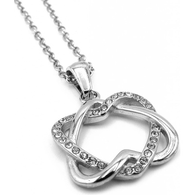 Steel Jewelry Náhrdelník srdce z chirurgické oceli NH230951
