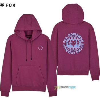 Fox W Next Level Fleece Po Sangria