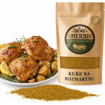Herbi Kurča na rozmaríne voňavá zmes korenia pre dokonalé pečené mäso 50 g