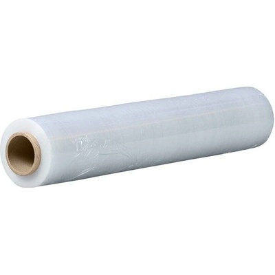 Ruční fixační fólie transparentní 500 mm, 23 µm, 1,9 Kg, dut. 0,240Kg, 160m, 1PALETA = 360 ROLÍ