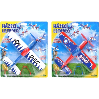 Wiki Lietadlo na naťahovanie 22 cm - český obal