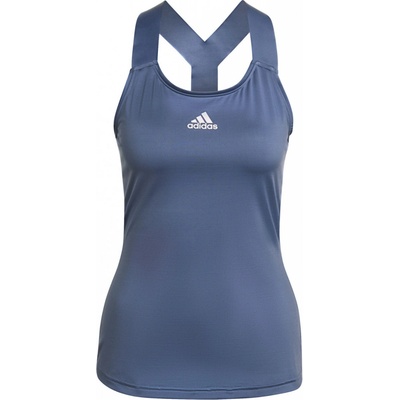 adidas Y Tank crew blue white