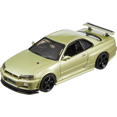 Mattel Hot Wheels Prémiové auto NISSAN SKYLINE GT-RBNR34 HMD47 1:43 – Zboží Mobilmania