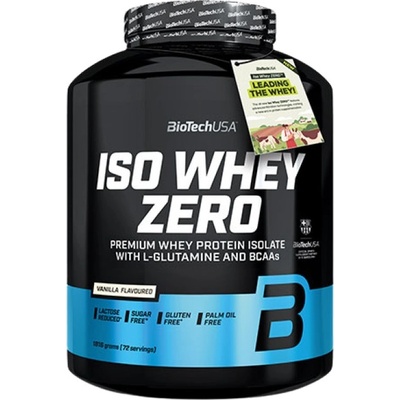 BioTechUSA Iso Whey Zero [1816 грама] Шамфъстък