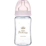 Canpol babies Royal Baby бебешко шише 3m+ Pink