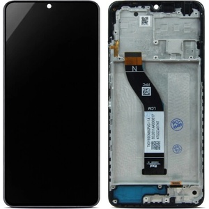Xiaomi (OEM) Стъкло и LCD екран за Xiaomi Redmi 14C / Poco C75, оригинален (OEM), черно (24909)