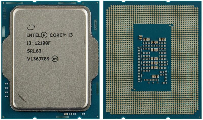 Intel Core i3-12100F 4-Core 3.3GHz LGA1700 Box (BX8071512100F) от
