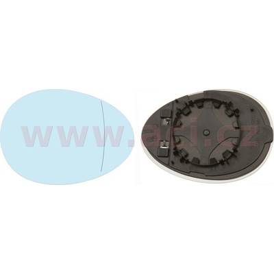 Sklo do zrcátka, vnější zrcátko VAN WEZEL 0515838