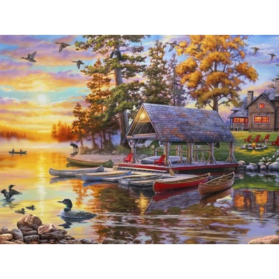 Norimpex - Puzzle Diamant painting: Shipyard 30x40cm - 1 - 39 piese
