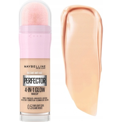 Maybelline Instant Anti-Age Perfector 4-In-1 Glow Make-up 0.5 Fair Light Cool 20 ml