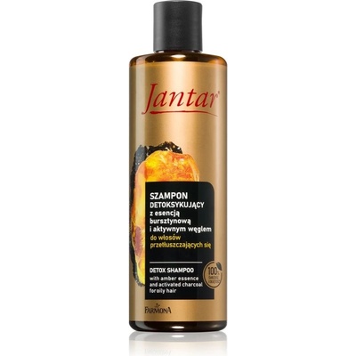 Farmona Jantar Amber Essence čisticí detoxikační šampon na mastné vlasy 300 ml