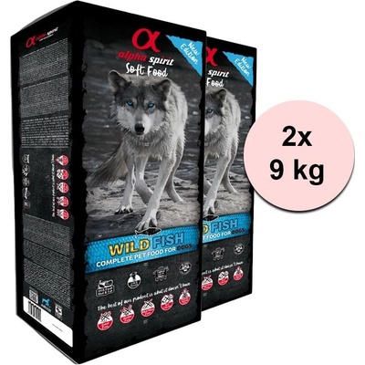 Alpha Spirit Wild Fish 2 x 9 kg