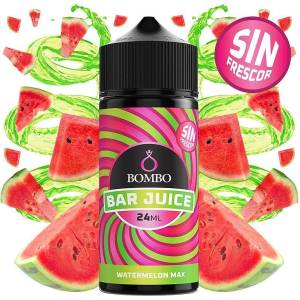 Bombo Bar Juice Watermelon Max No Ice 24ml/120ml - boombvaping - 35,19 лв