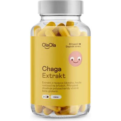 OlaOla Chaga podporující vitalitu 60 kapslí