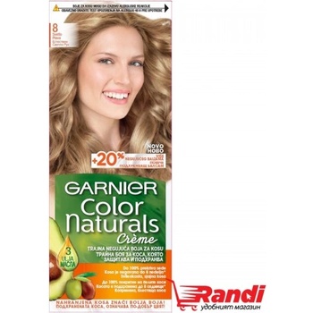 Image 1 of Garnier Боя за коса Garnier Naturals естествен светло рус №8