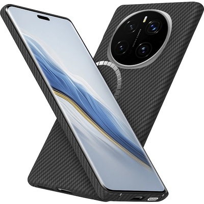 Techsuit – Aramid Fiber MagSafe obal na Honor Magic7 Pro – čierny