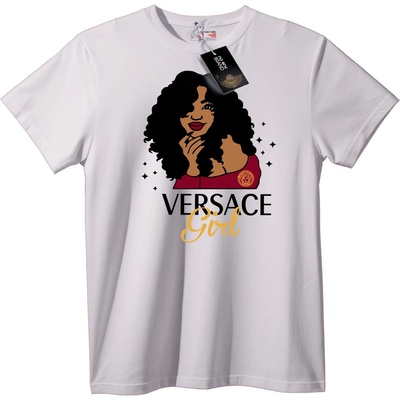 NOONEBRAND Тениска Versace Момиче - 2XL, White