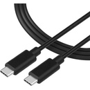 Tactical Smooth Thread Cable USB-C/USB-C 1m Black 8596311153006