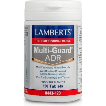 LAMBERTS Хранителна добавка мултивитамини и минерали , Lamberts Multi Guard ADR 120tabs
