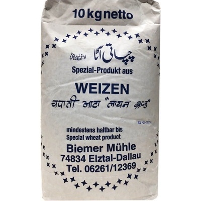 Weizen Chapatti Mouka Pšeničná Mouka 10 kg