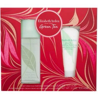 Elizabeth Arden Green Tea подаръчен комплект: EDT 100 ml + крем за тяло Honey Drops 100 ml за жени