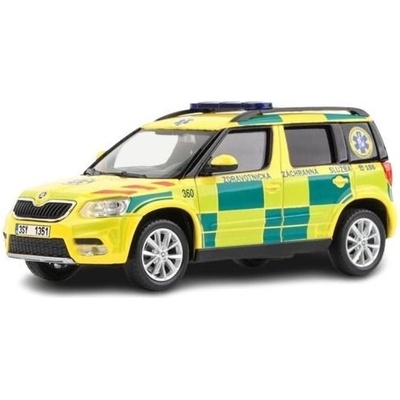 Abrex Škoda Yeti facelift 2013 ZZS 03 1:43
