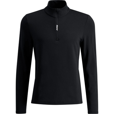 Swix Мъжка спортна тениска Swix Recovery Midlayer Sport shirt - Jet Black (216-8519-0213)