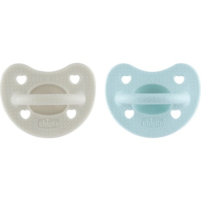 Chicco dudlík Physio Luxe green/gray 2ks