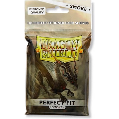 Dragon Shield obaly Perfect Fit Clear/Smoke 100ks