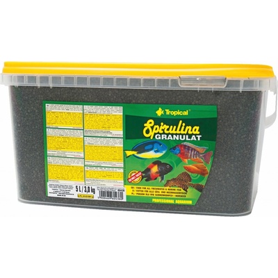 Tropical Spirulina Granulat 6% 5 l 2,2 kg