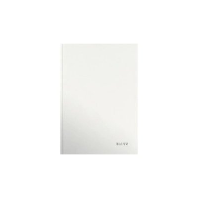 Leitz Wow záznamní kniha bílá linkovaná tvrdé desky lesklé A4 80 listov