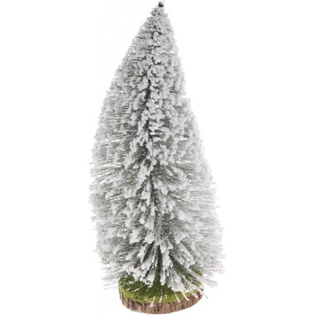 Vianočná dekorácia Zasnežený stromček 35 cm