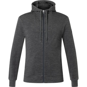 super. natural Мъжко вълнено яке super. natural Everyday Hoodie Zip-up hoodie - Pirate Grey Melange (005-4392-1113)