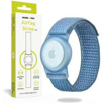 Mobile Origin AirTag Strap remienok modrý FRL-ATSTR-BLU