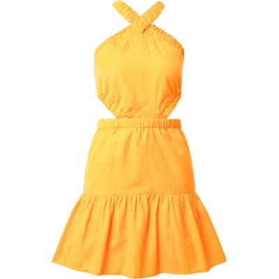Warehouse Лятна рокля оранжево, размер 14