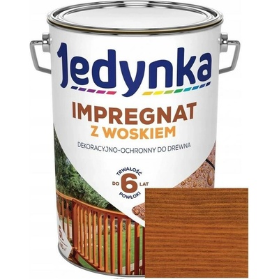 Jedynka impregnační nátěr na dřevo s voskem ořech 5L