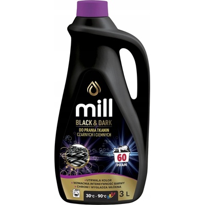 Mill clean gél na pranie čierne a tmavé prádlo 3 l 60 PD