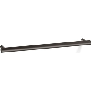 DECOR WALTHER Закачалка на релса за кърпи Bar 40 см тъмен метал мат (0856266)