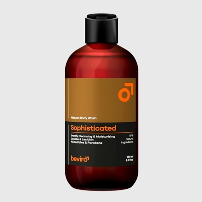 Beviro prírodný sprchový gél Natural Body Wash Sophisticated 250 ml