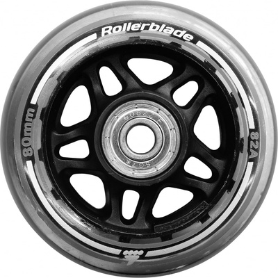 Rollerblade 80 mm 82A + ložiská SG7 + distančné vložky