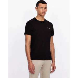 Armani Exchange Тениска Armani Exchange T91 Logo T Shirt - Black 1200