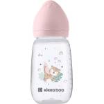 KikkaBoo Бебешко шише с широко гърло KikkaBoo Clouds - Savanna, 310 ml, Pink (31302020099) - ozone