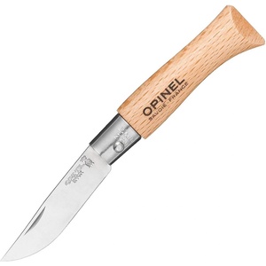 Opinel Сгъваем нож Opinel №3 Inox, острие 4 см (001071-pe)